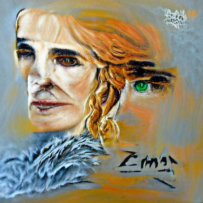 Emma Zia D'Arcy AI Acrylic Art - PhelanVoin's AI Acrylic Art | OpenSea