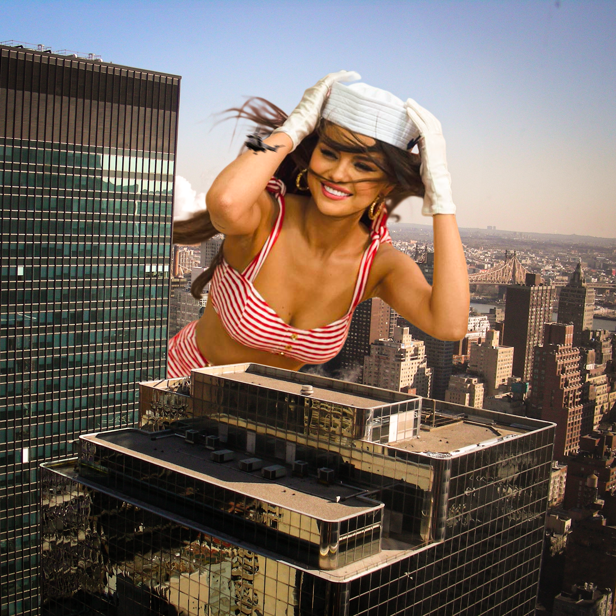 Giantess Selena Gomez - Giant woman Set 01 | OpenSea