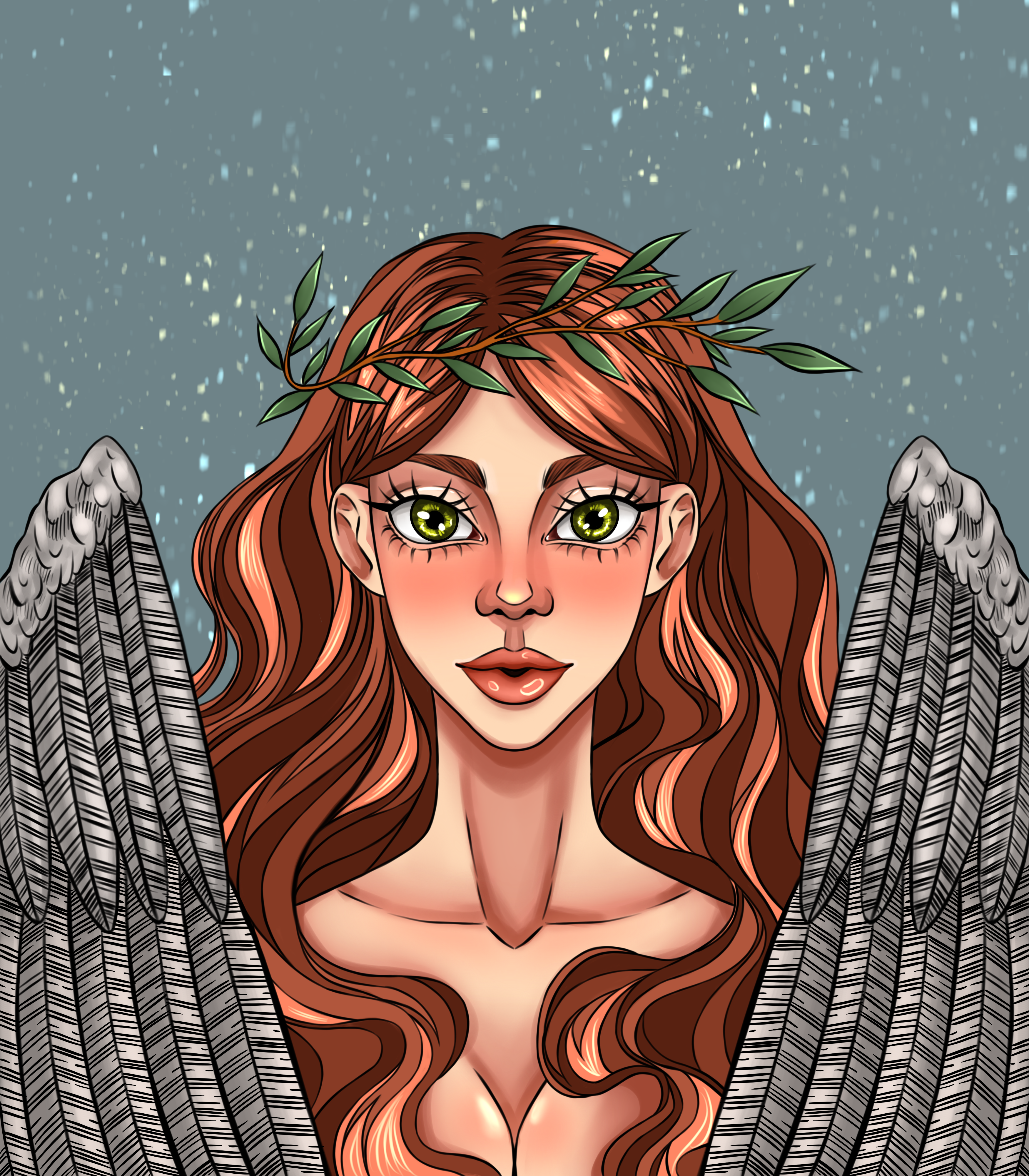 Cartoon cute girls by Teghanu