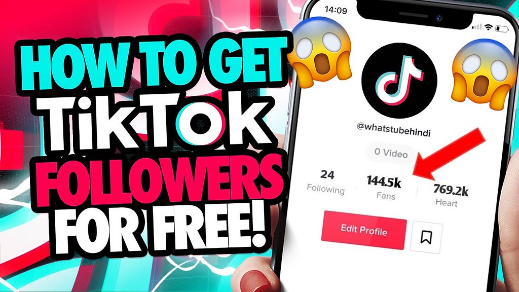 Free TikTok Followers & 100 Fans