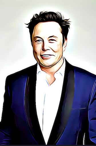 Elon Musk cartoon protrait - elon musk cartoon nft collection | OpenSea