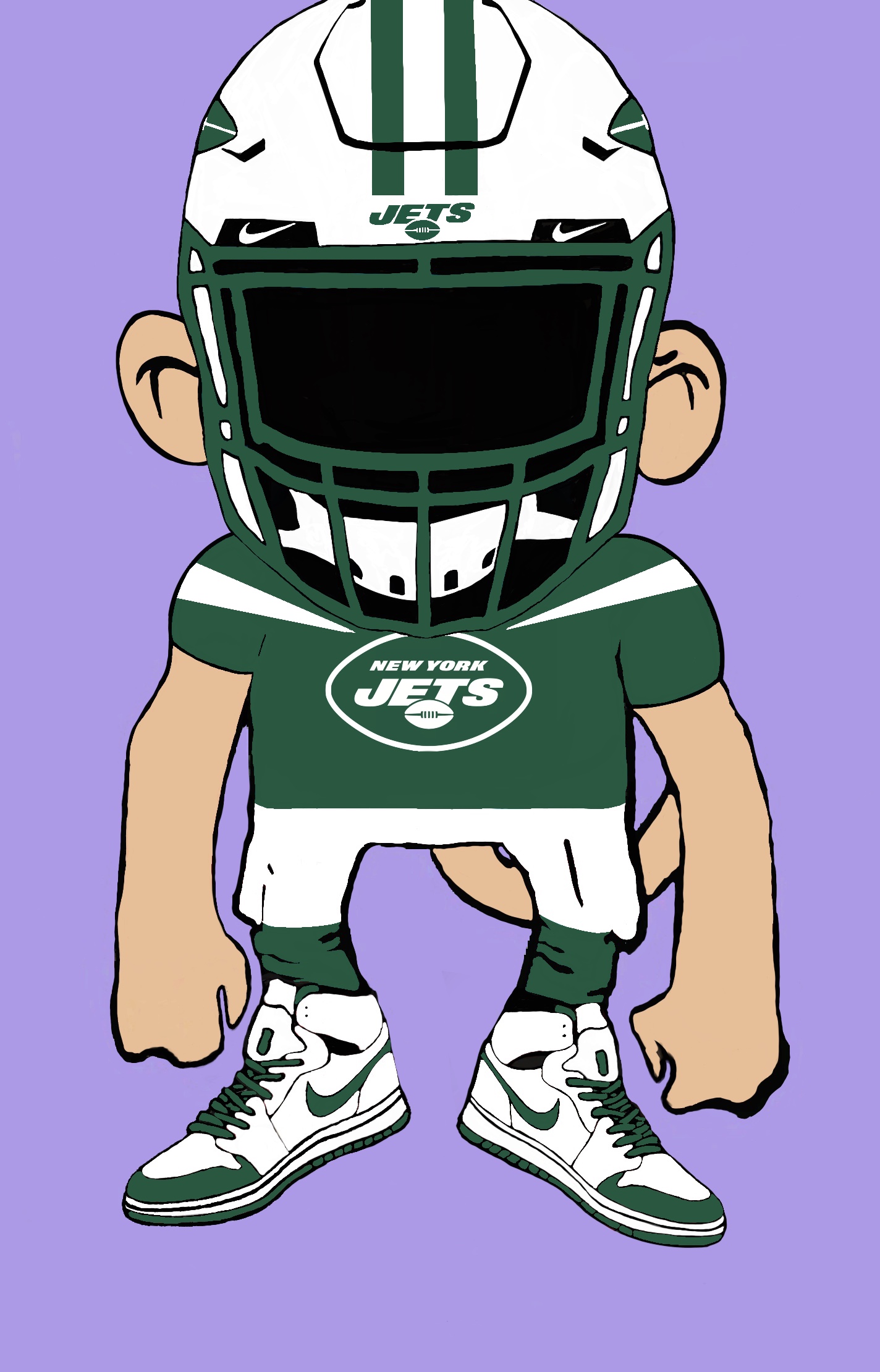 NY Jets NFT #4 - My Monkey life