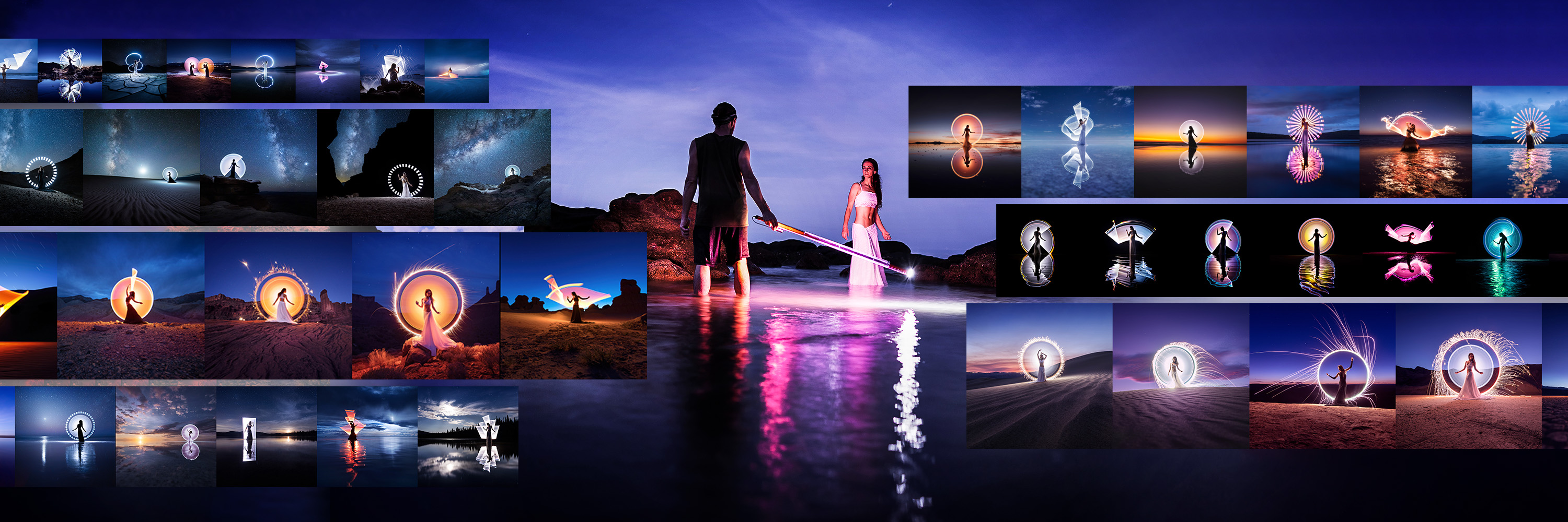 Night Reflection Five by Kim Henry & Eric Pare