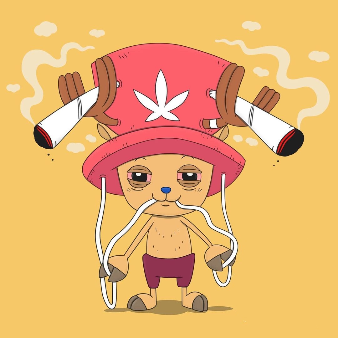 Tony-Tony Chopper from one piece - WEED LIFE COLLECTION