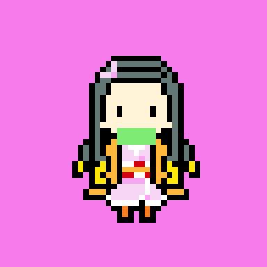 Nezuko Kamado Chibi Pixel Art By Zenxpai On DeviantArt | atelier-yuwa ...