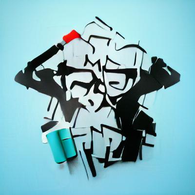 King Gorilla #022 - King Gorilla - Graffiti Minimalist Pop Art