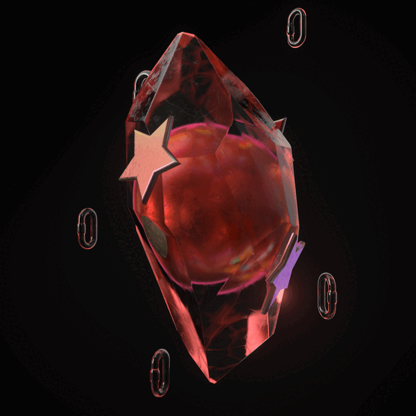 Red Crystals Collection OpenSea
