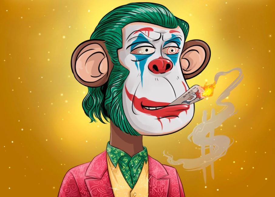 Anim #8#Nft#Ape#joker - Nft Animation collectionn