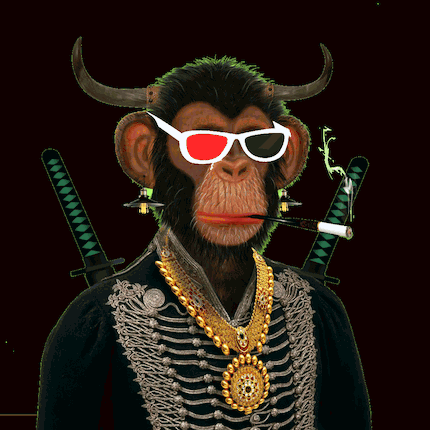 Warrior Ape #nft#ape#gif#crypto - The best gif collection for the beautiful  world of NFT