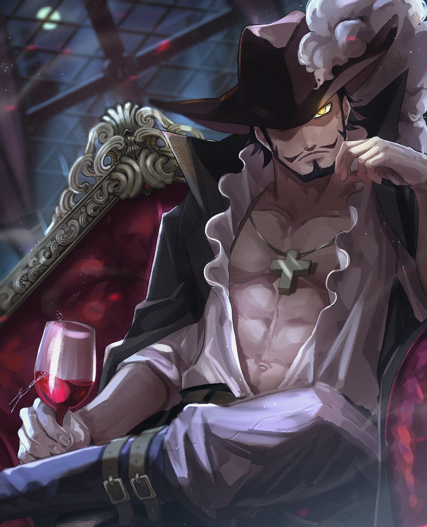 Teoria sobre Drácule Mihawk.