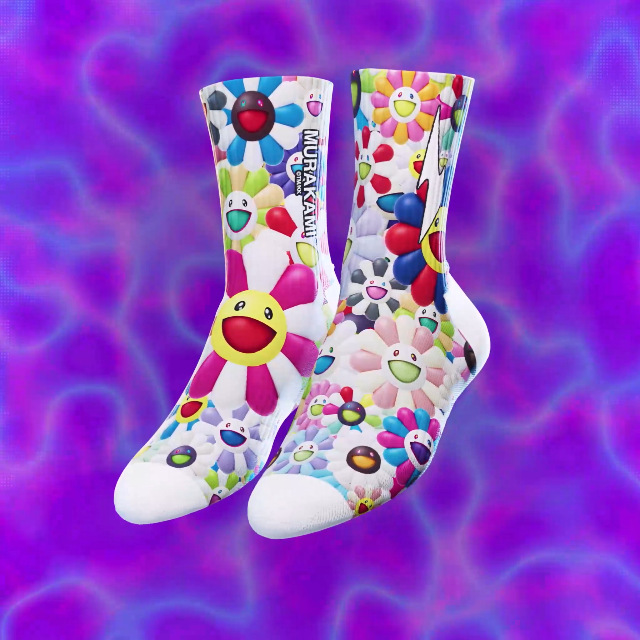 Murakami Drip Socks 🌸💧 - RTFKT Clone X Forging SZN 1 (PRE-FORGE