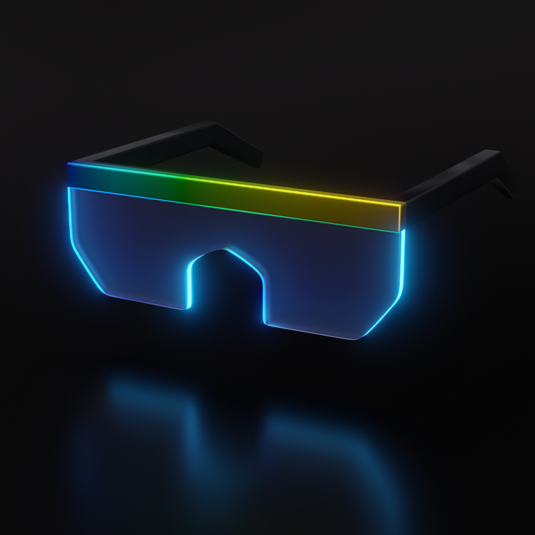 Cyberpunk glasses - Collection | OpenSea