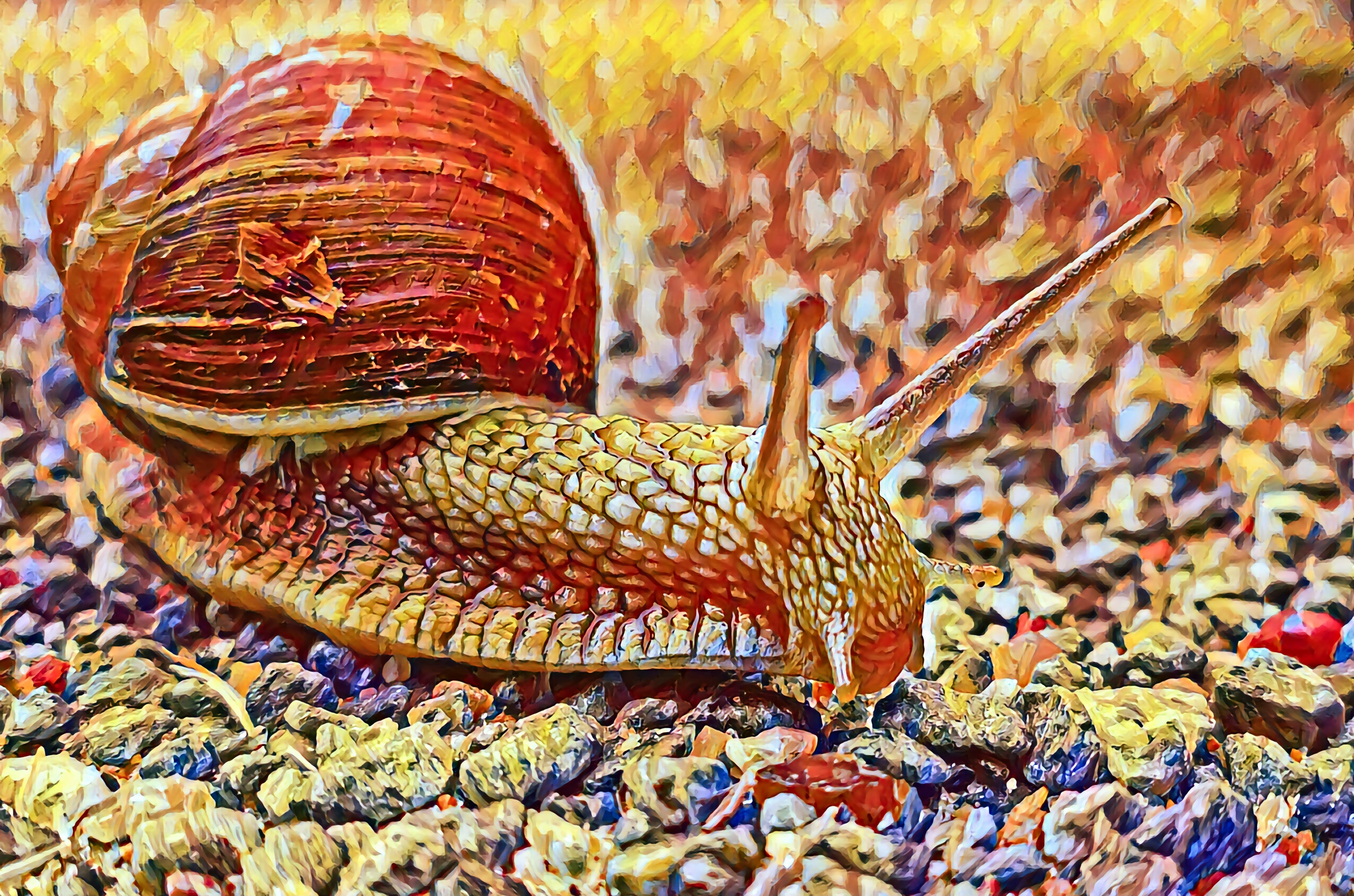 Snail Artwork - Kissed By Creativity | OpenSea