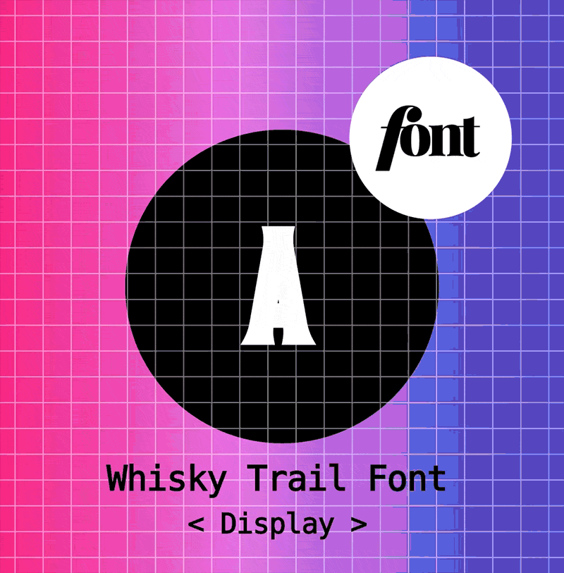 Whisky Trail Font + bonus!