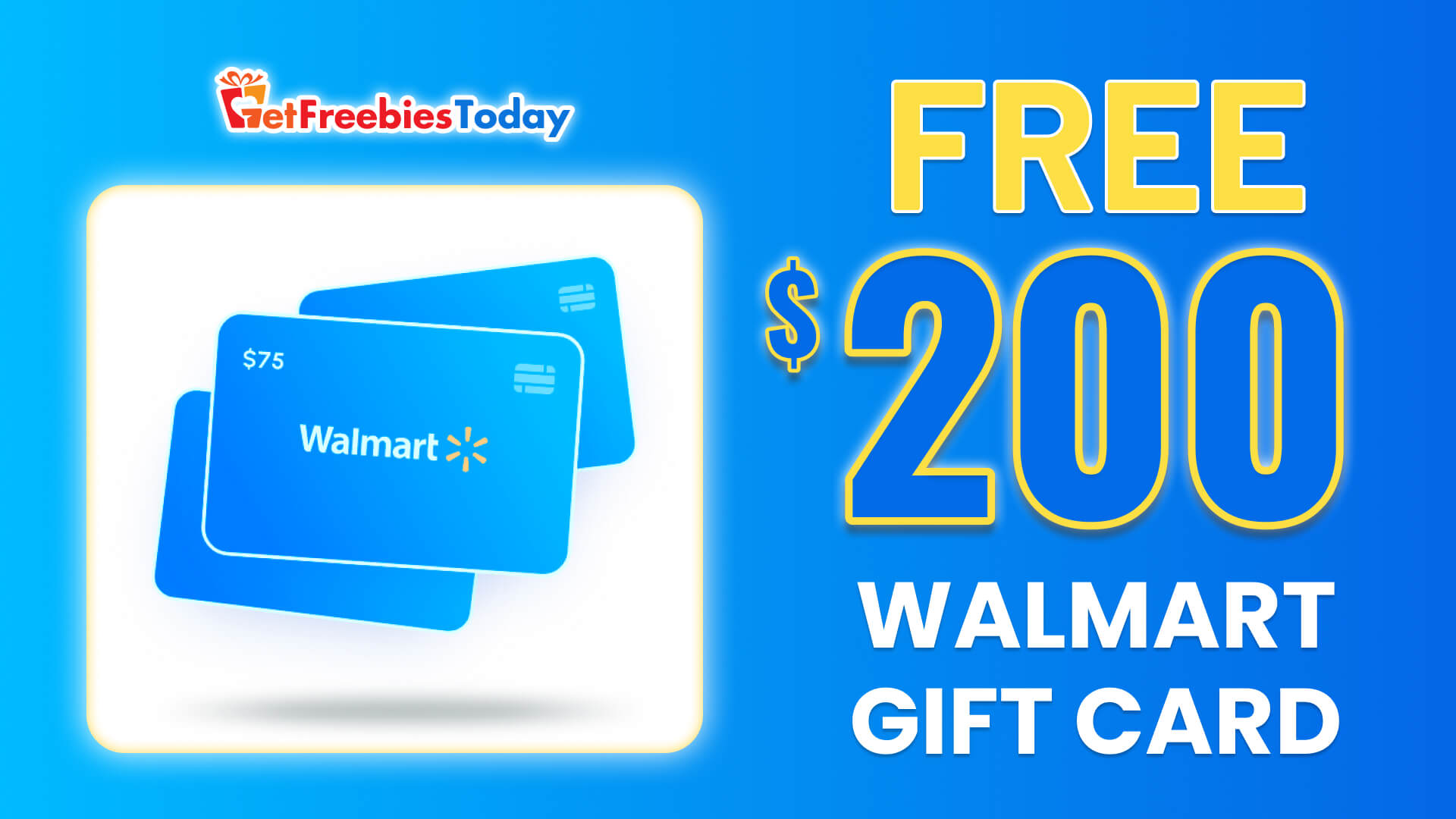 Free walmart deals gift card