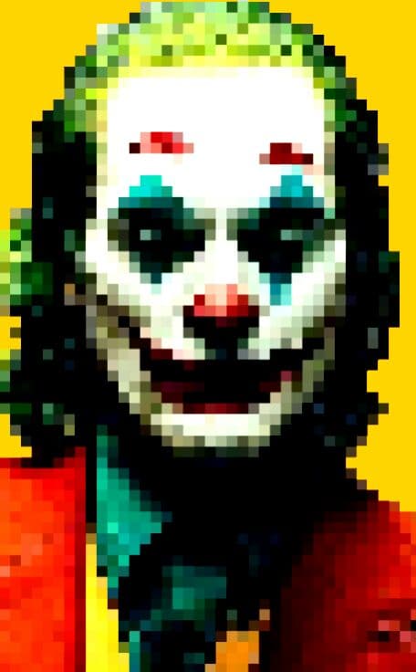 Coringa - Pixel art world pixel