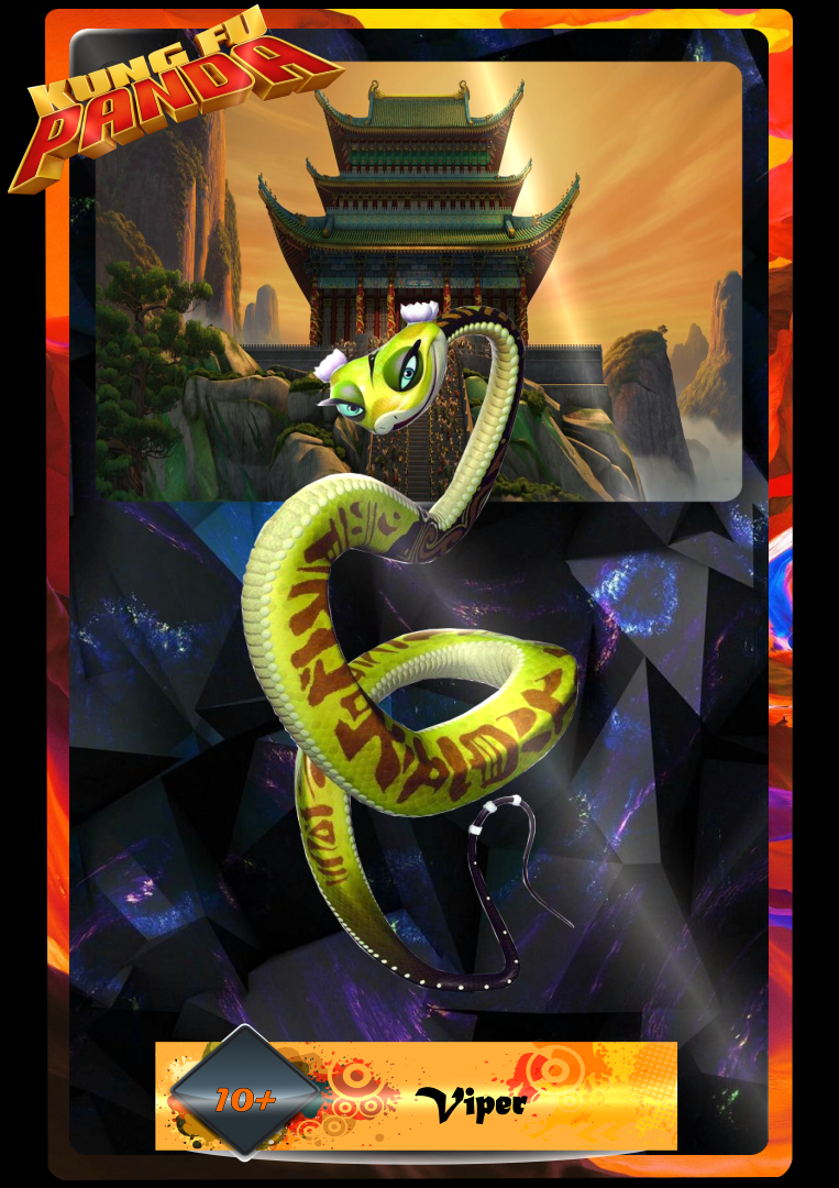 Viper Card | Kung Fu Panda#007 - -Kung Fu Panda- Cards | OpenSea