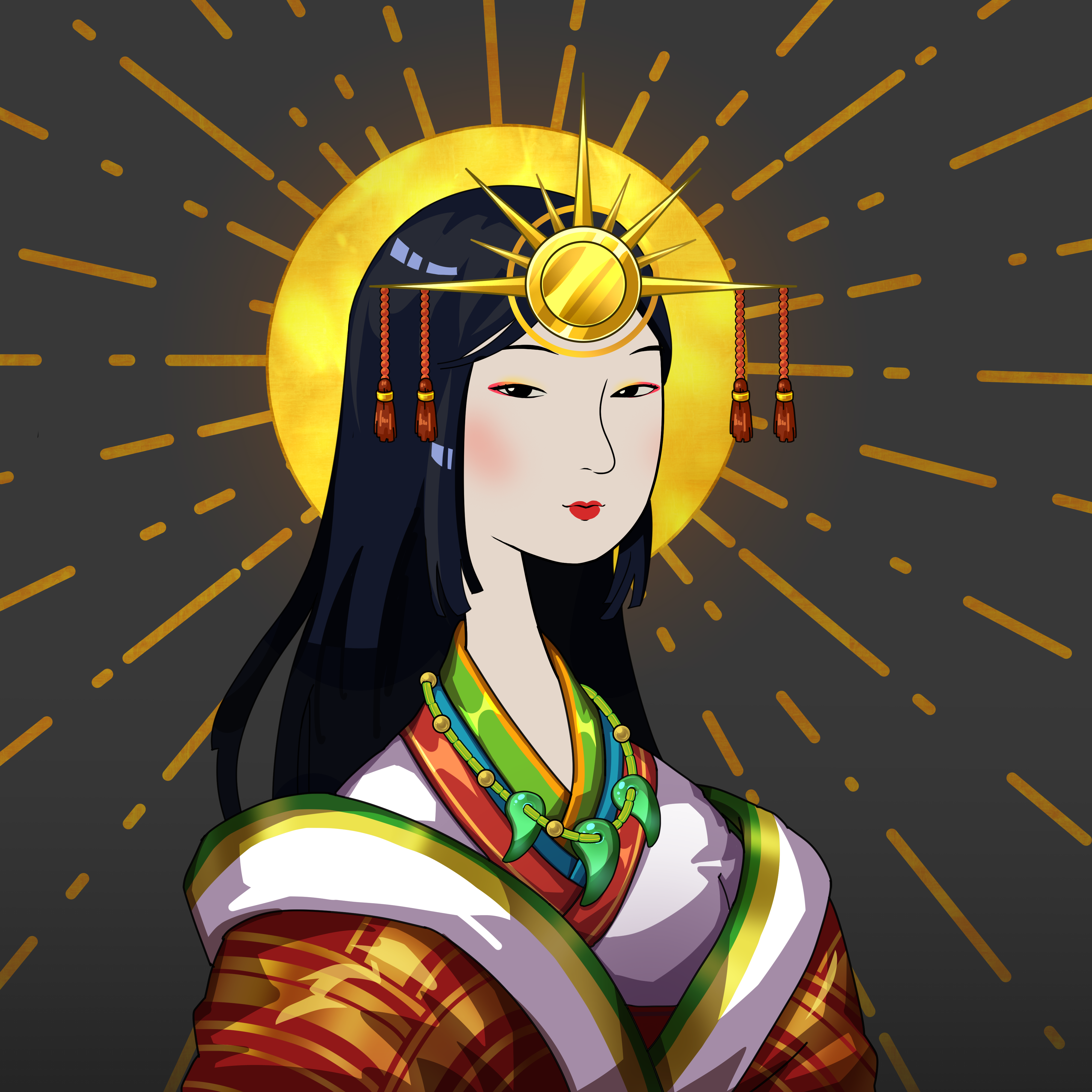 Amaterasu - imperial goddess of the sun