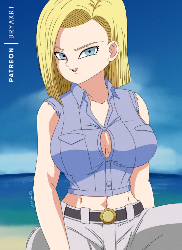 Android 18 hq nude image