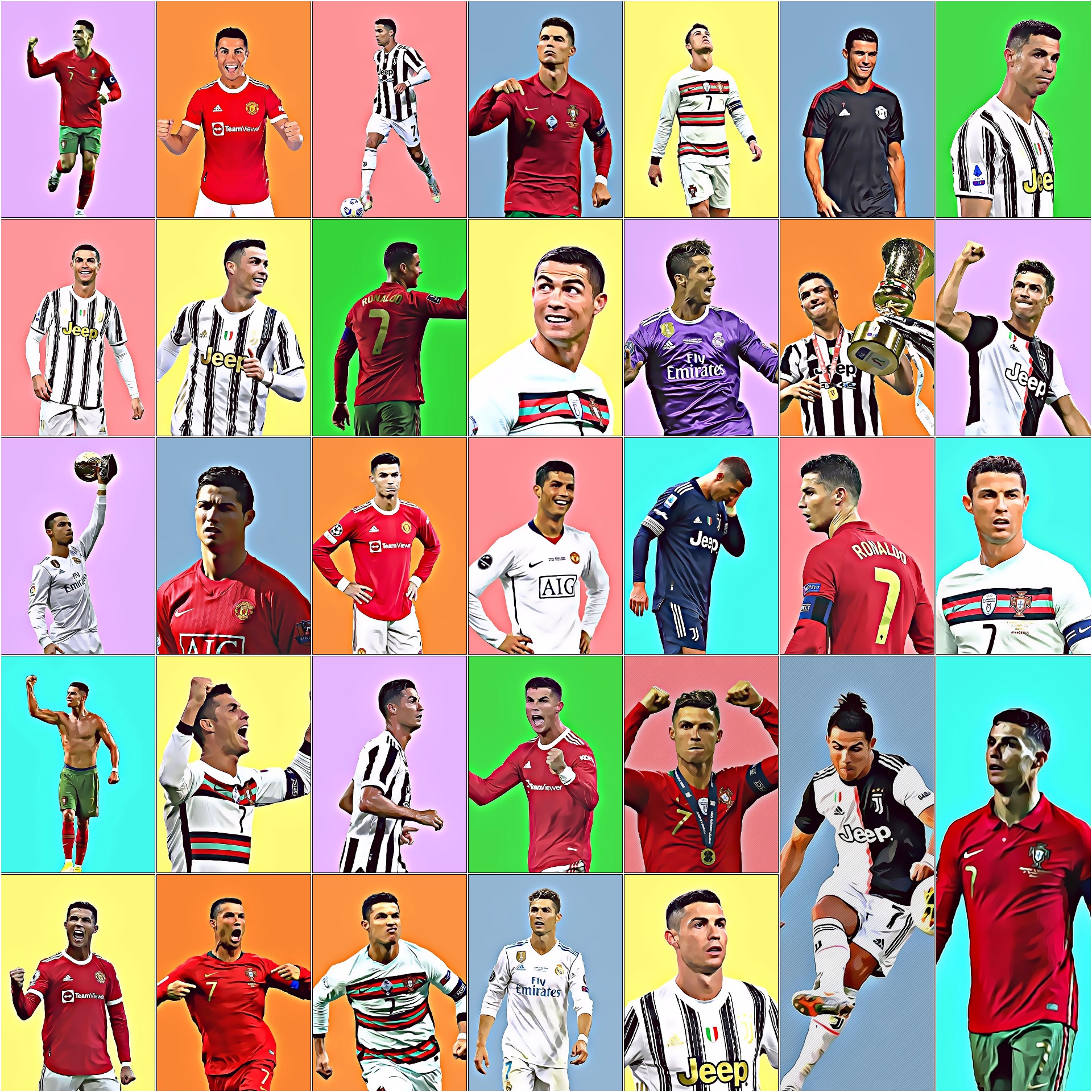 Cristiano Ronaldo UCL Card 4, NFT Collection