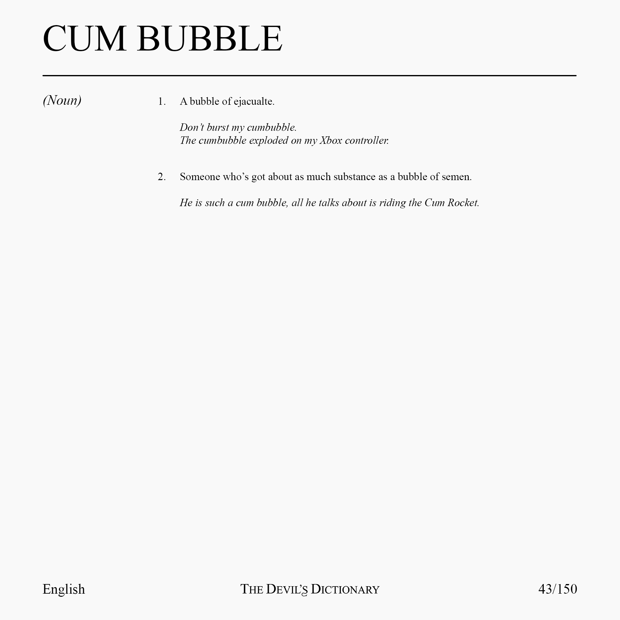 Cumbubble