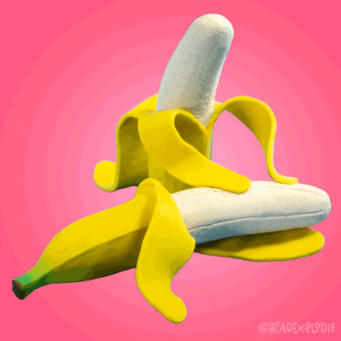 banana intensifies gif