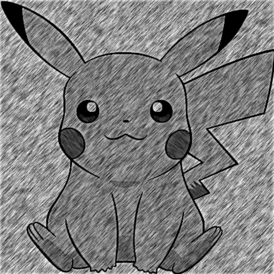 Pikachu pencil sketch : r/pokemon