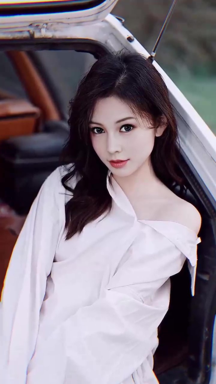 Ladyboy Schoolgirl Fuck - Sexy Asian women sitting in car , Girl wearing White Shirt video clips -  Art Sexy Girl | OpenSea