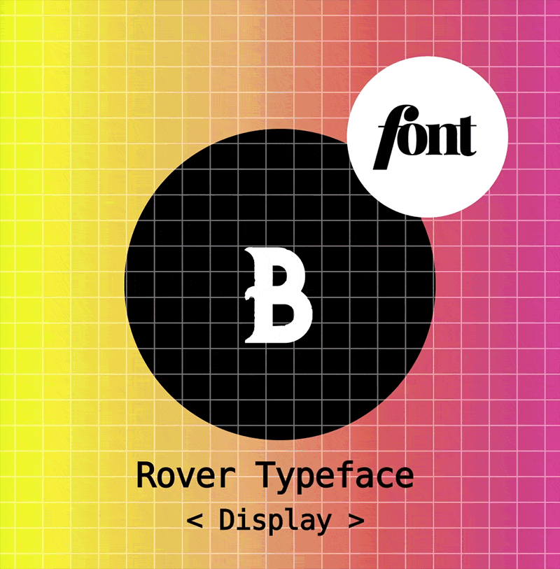 Rover typeface