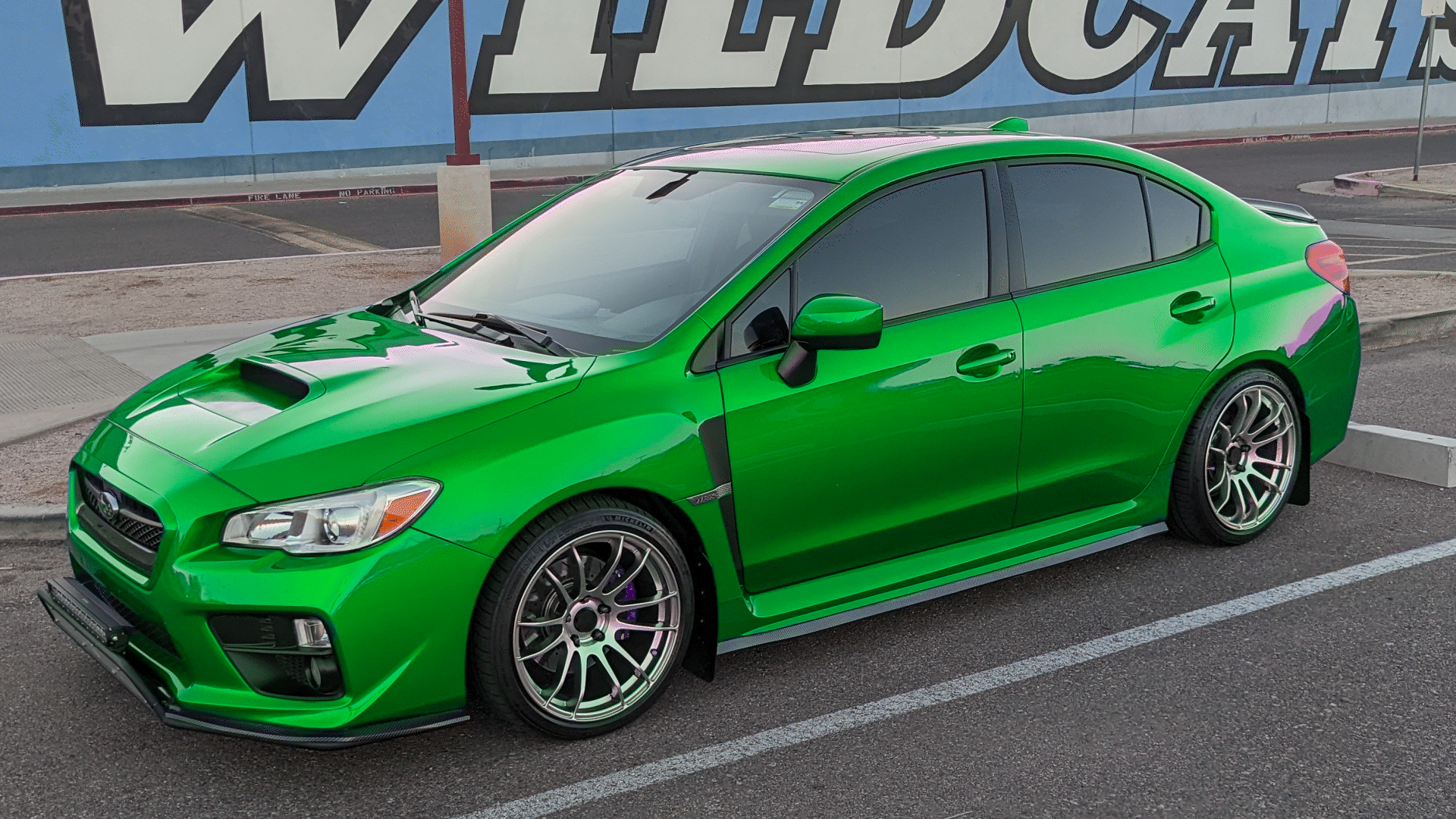 Subaru WRX color shifting paint Collection OpenSea