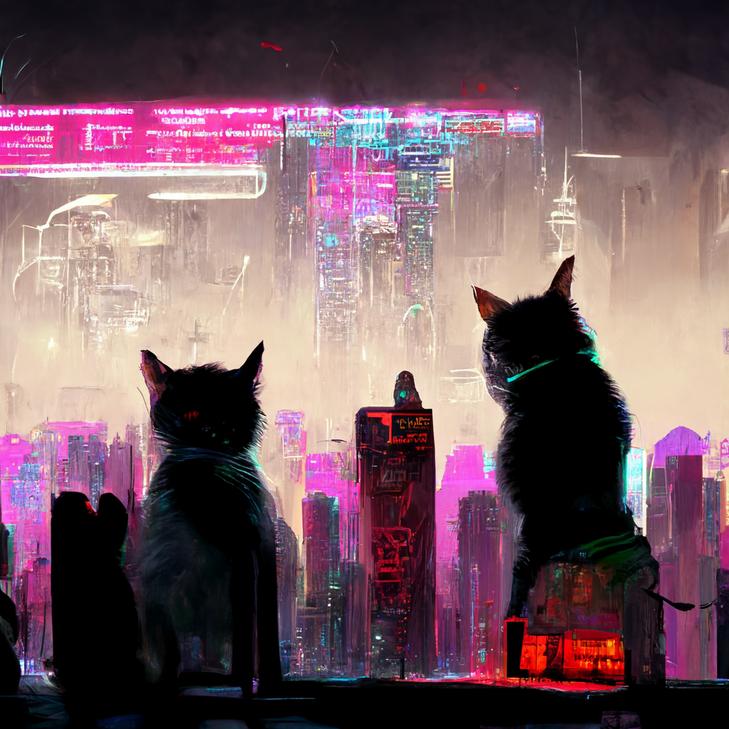 Cyberpunk City Cats - Collection | OpenSea
