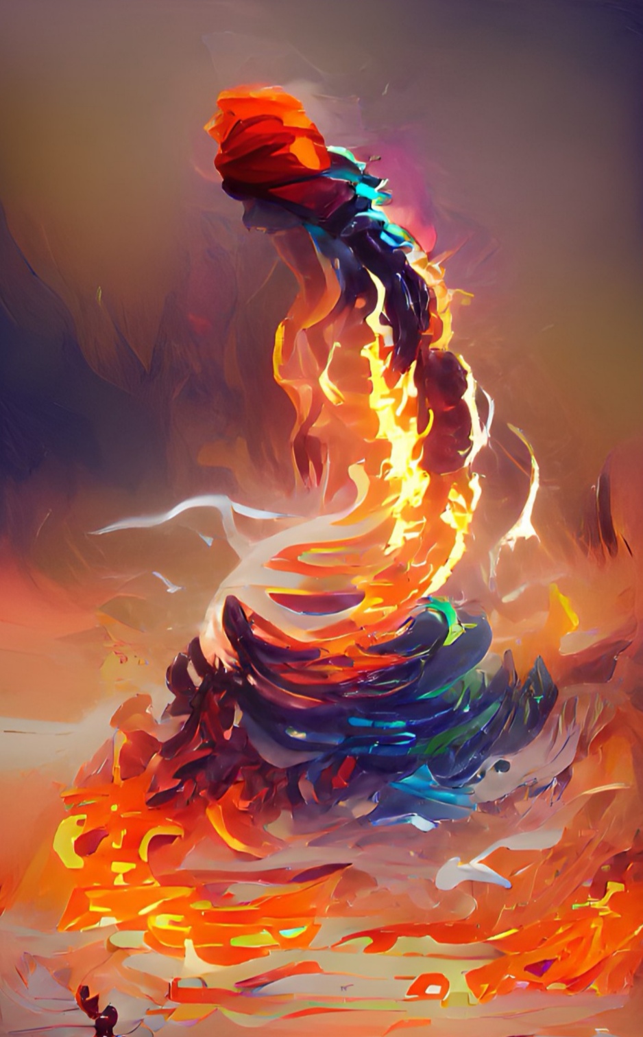 fire tornado wallpaper