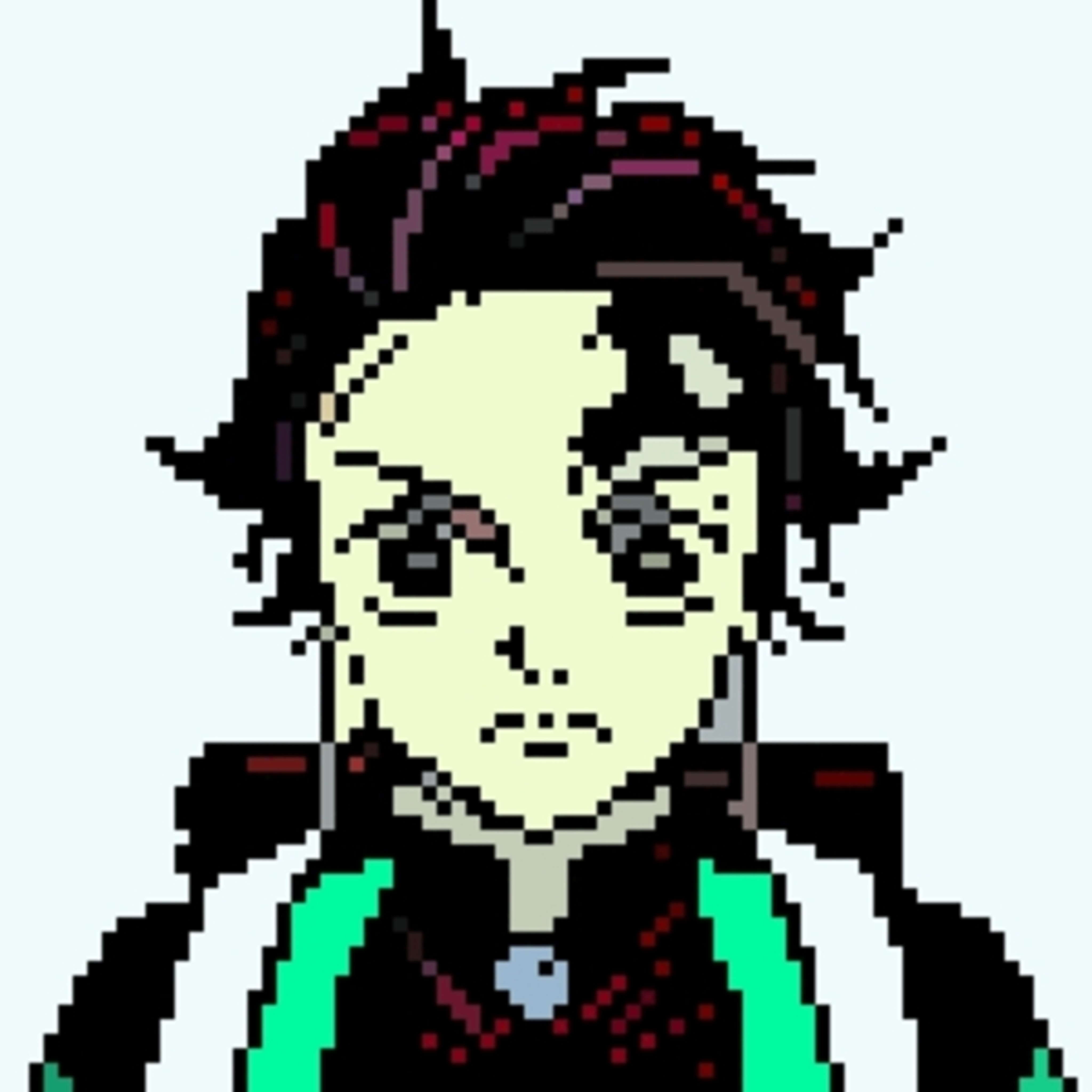 TJ Austria - Demon Slayer Pixel Art