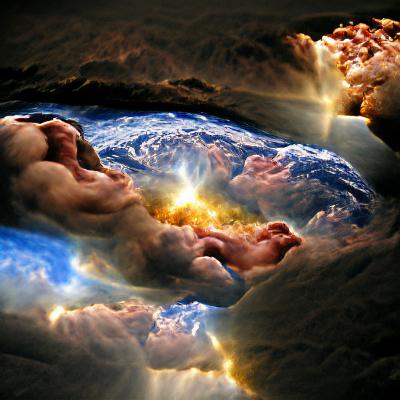 Genesis 1:1 - Biblical AI Art | OpenSea