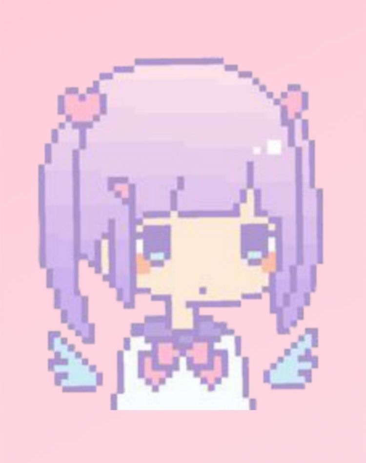 Pixel Anime Girl #5 - Pixel Anime Girl | OpenSea