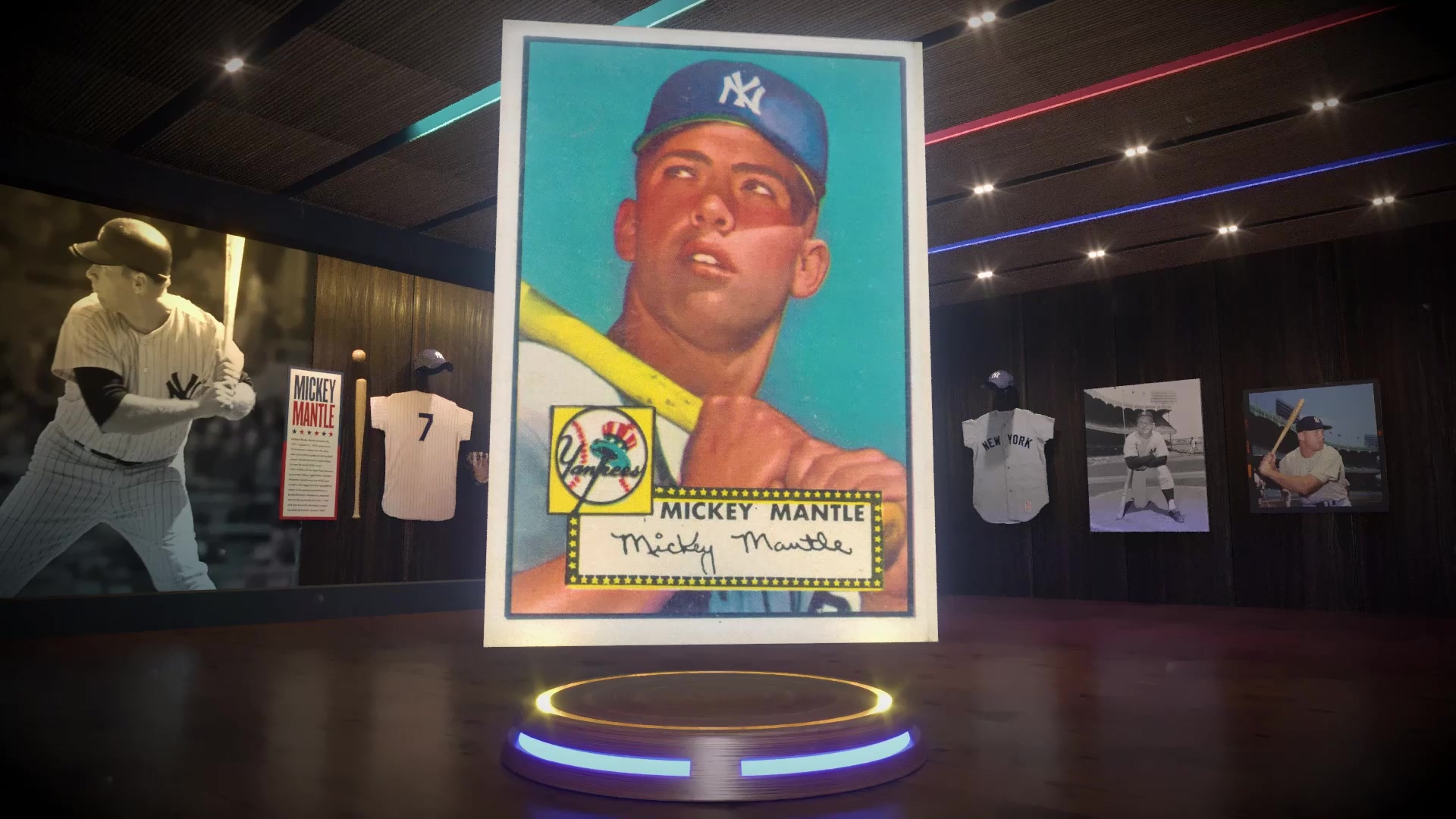 Rare 1952 Mickey Mantle baseball card going up for auction