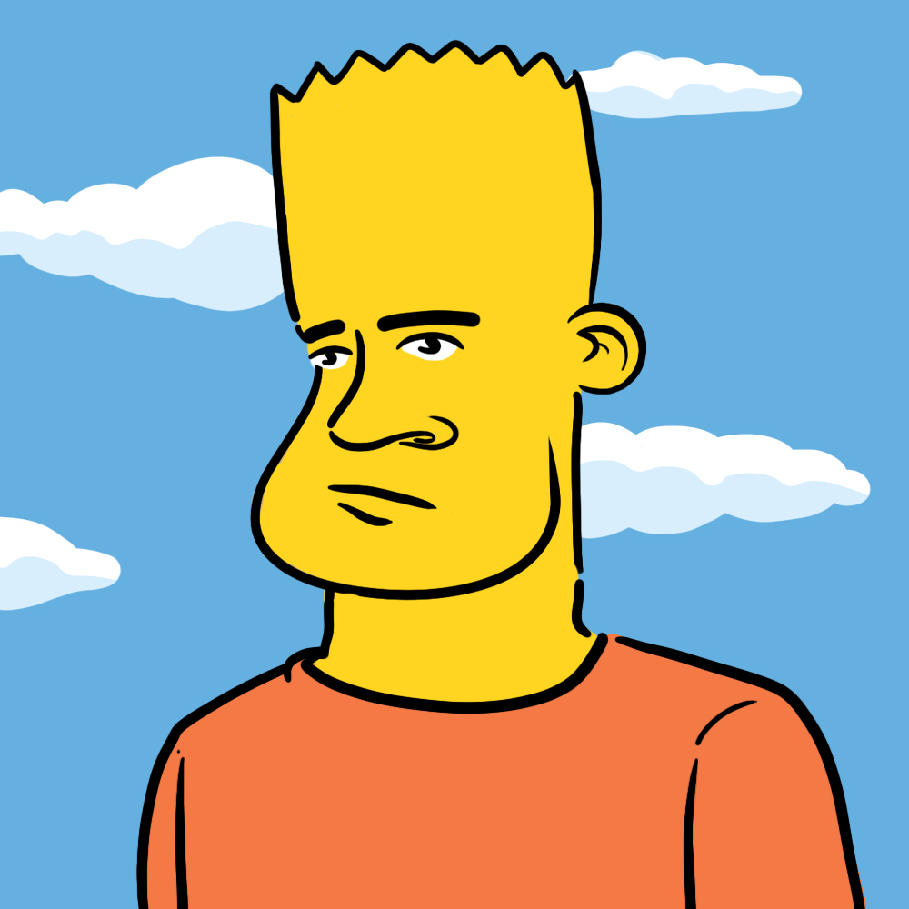 Bart Simpson Sad Jack #134 - SadJack