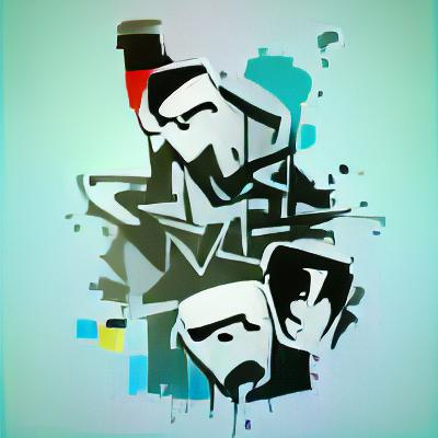 King Gorilla #040 - King Gorilla - Graffiti Minimalist Pop Art