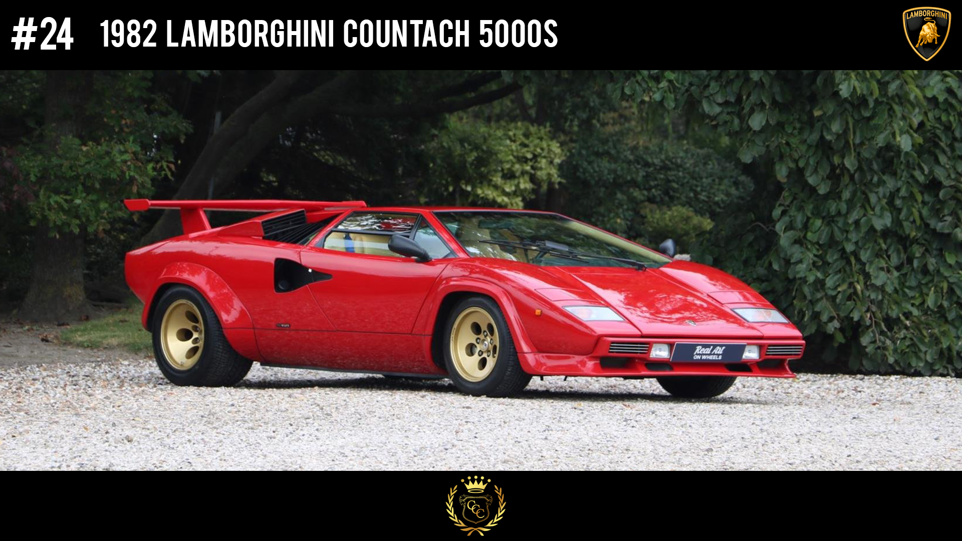 24 1982 Lamborghini Countach 5000S - Crypto Car Club | OpenSea