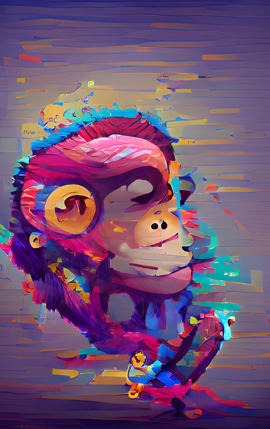 Bored monkeys from the artist - Collection | OpenSea