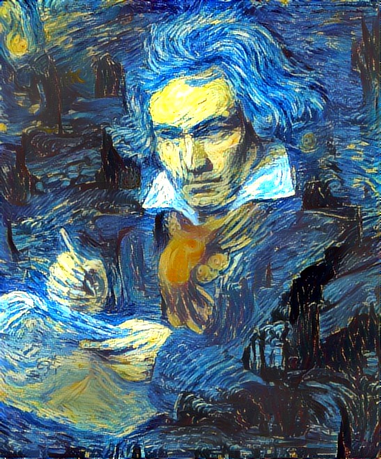 Ludwig van Beethoven / Vincent van Gogh AI - Vincent van Gogh AI collection  | OpenSea
