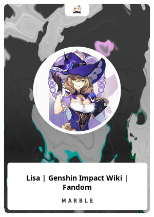 Lisa  Genshin Impact Wiki