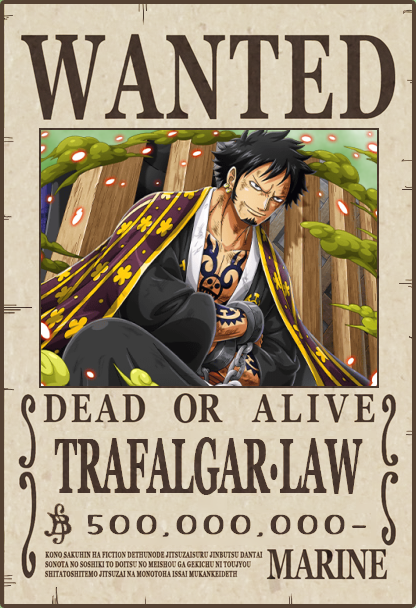 Monkey D. Luffy #4 - One Piece Wanted Posters Collection