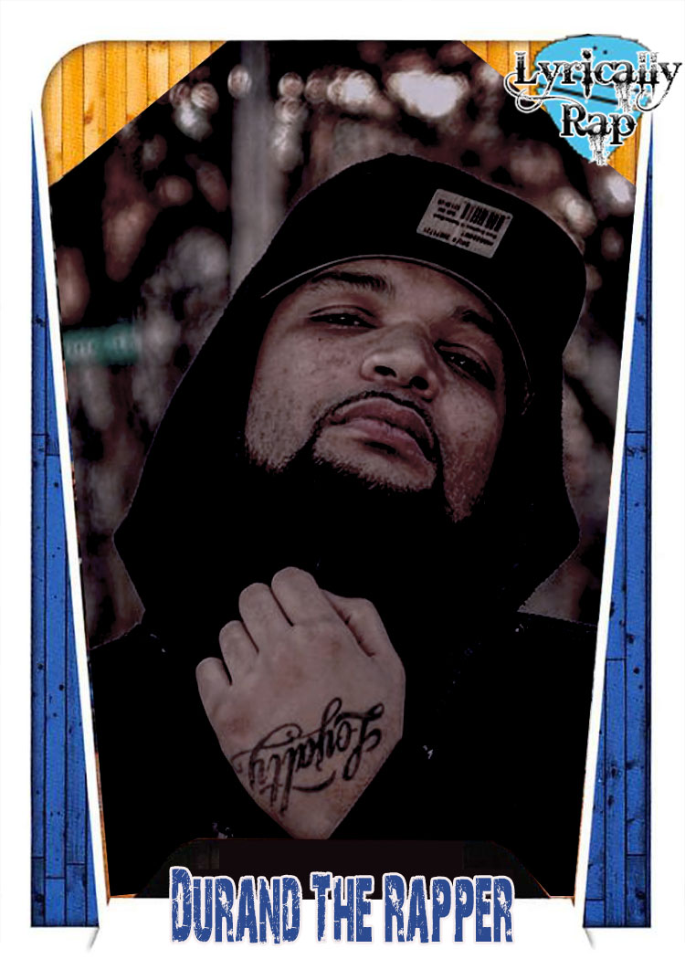 Hip Hop Artist Durand the Rapper - Card 6 of 7 Card Set On the