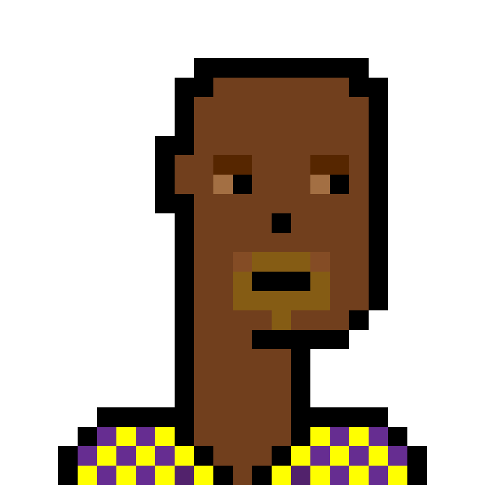 pixel block man, Minecraft Skin