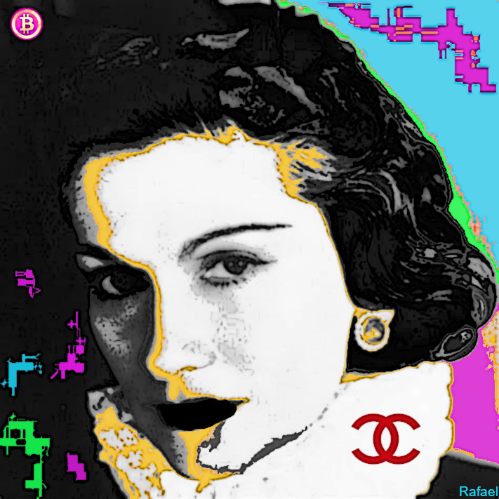 Glow Coco ChanelGardaniPopArtcom1  GARDANI  Pop Art