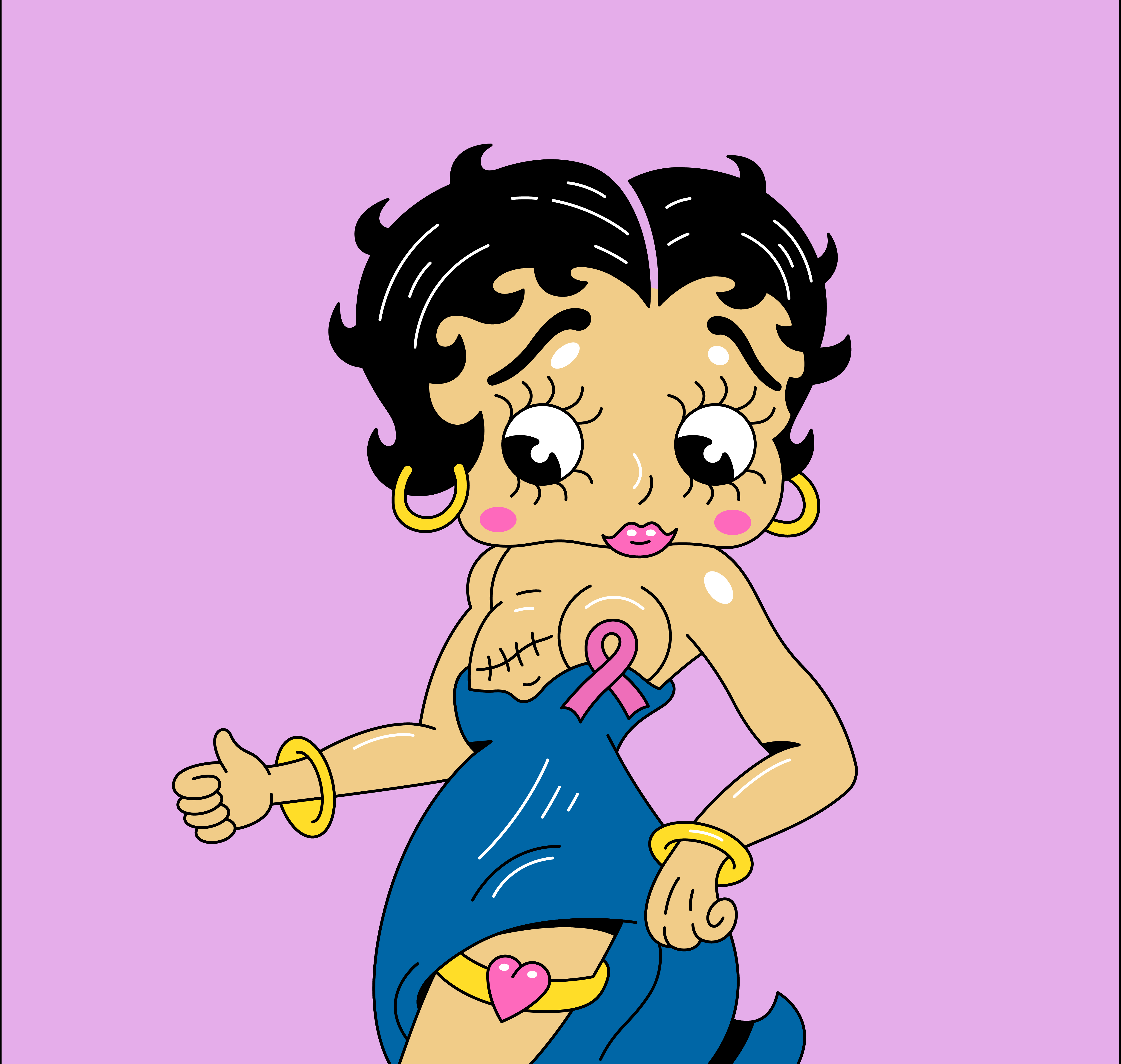 Betty Boop Survivor - NFTTITTIES Breast Cancer Awareness | OpenSea