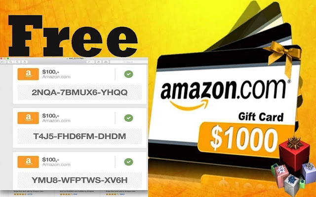 Amazo gift card generator