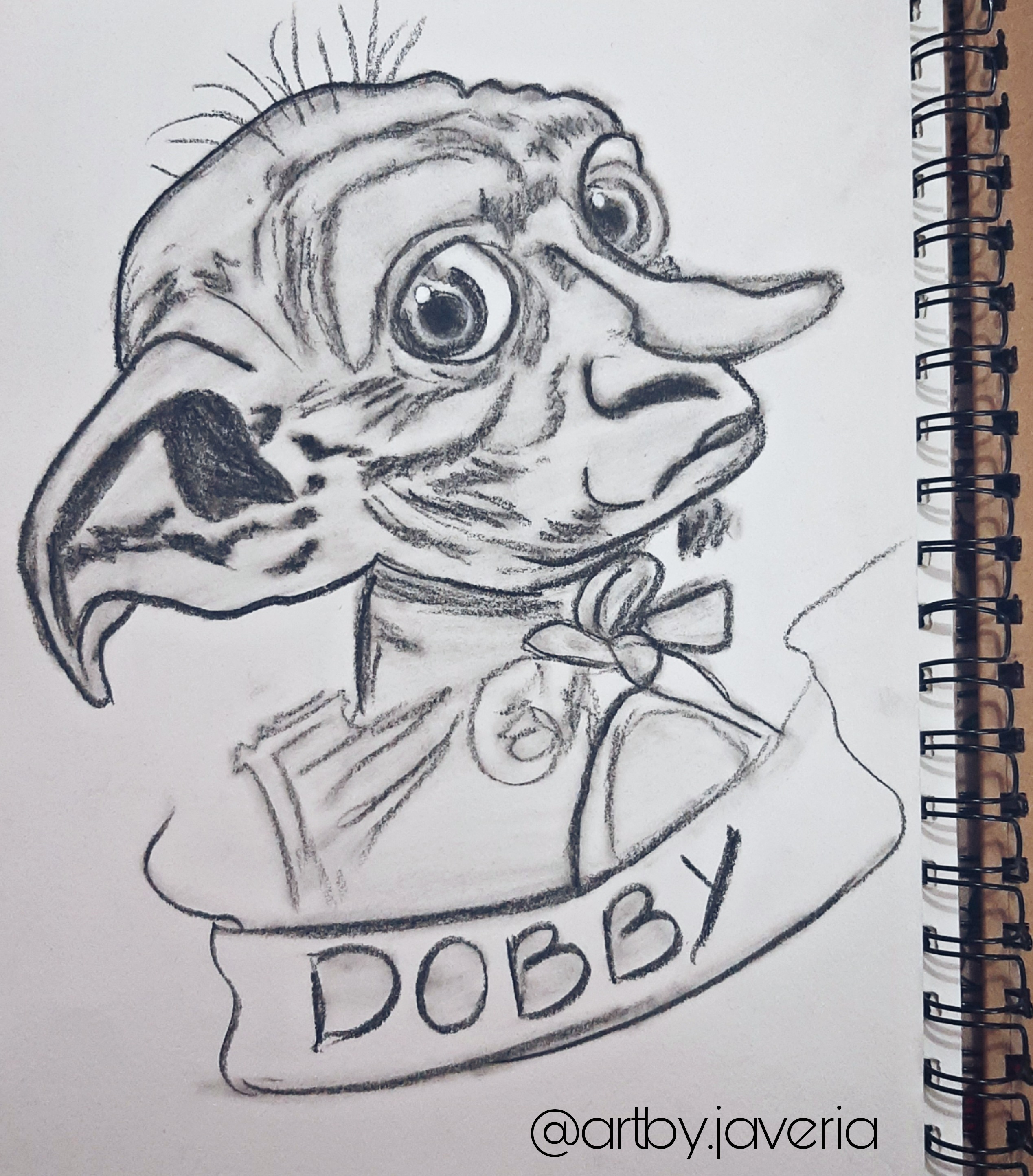 Dobby the elf Drawing by Ope Fasina  Pixels