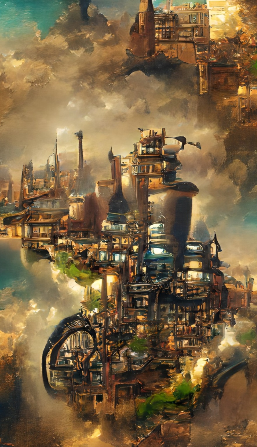 Steampunk City - NATURE& | OpenSea